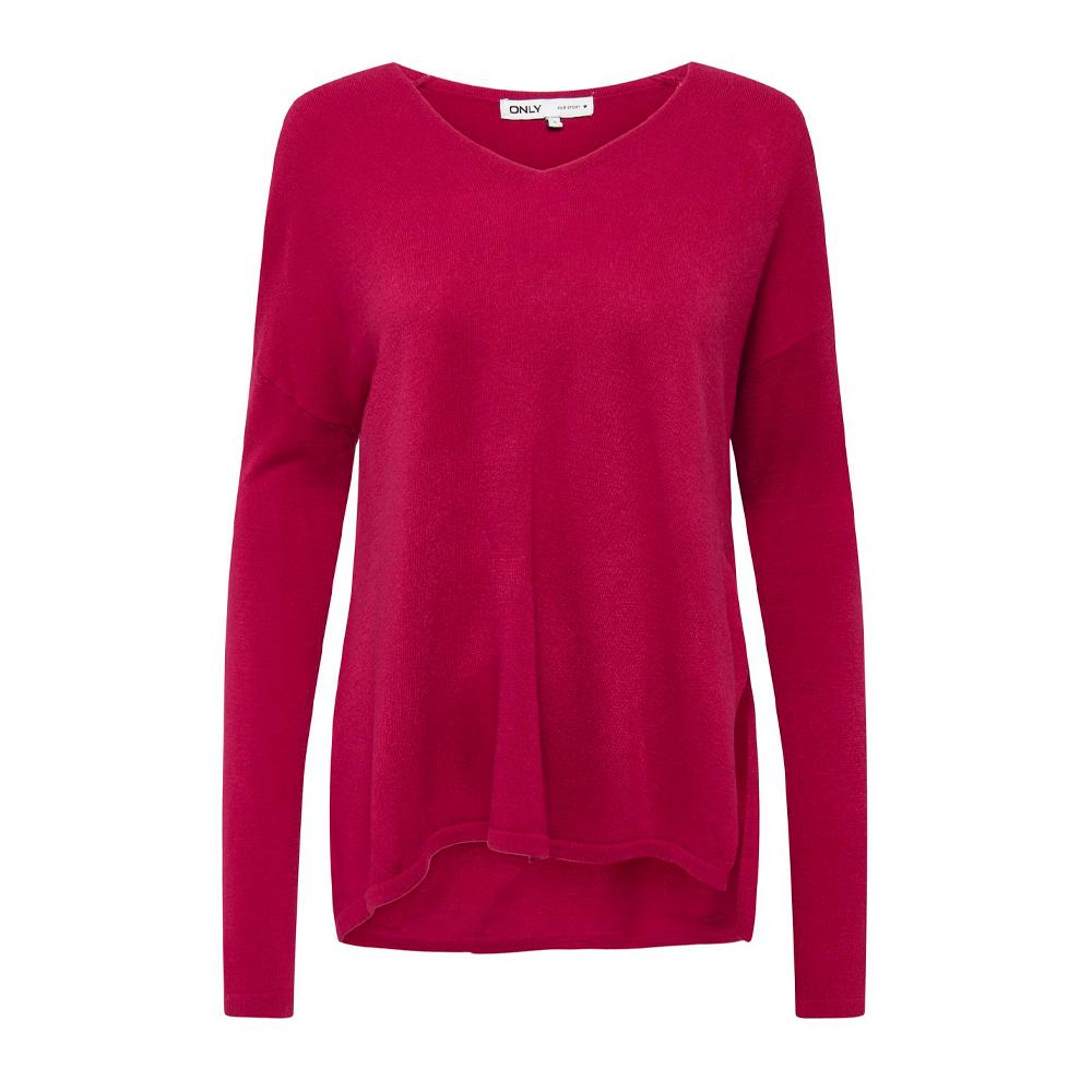 Pull en Maille Rose Femme Only Lamalia pas cher