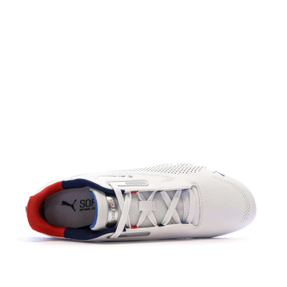 Baskets Blanc Homme Puma Bmw Mms Drift Cat Decima 2 vue 4