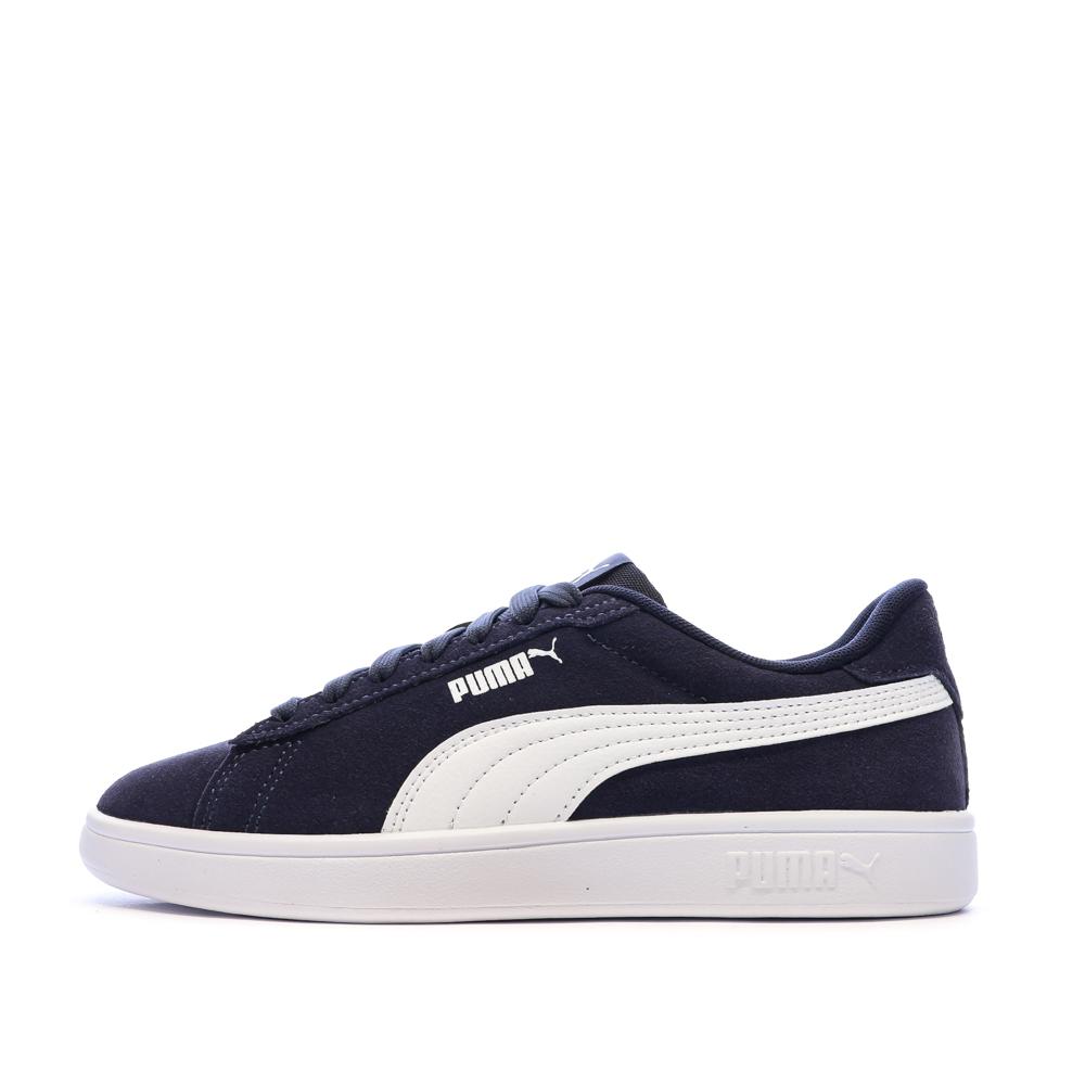 Baskets Marine Mixte Junior Puma Smash 3.0 pas cher
