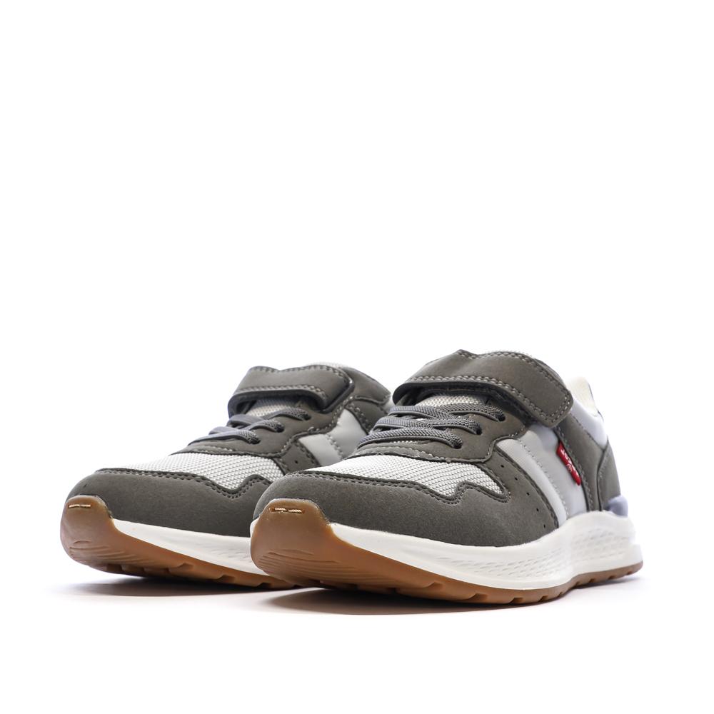 Baskets Grise Garçon Levi's Oakland vue 6