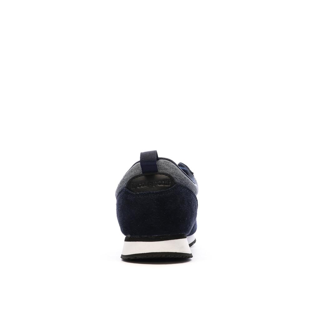 Baskets Marines/Noires Homme Le Coq Sportif Alpha vue 3