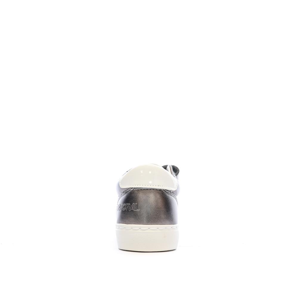 Baskets Grises Femme Kaporal Tippy vue 3