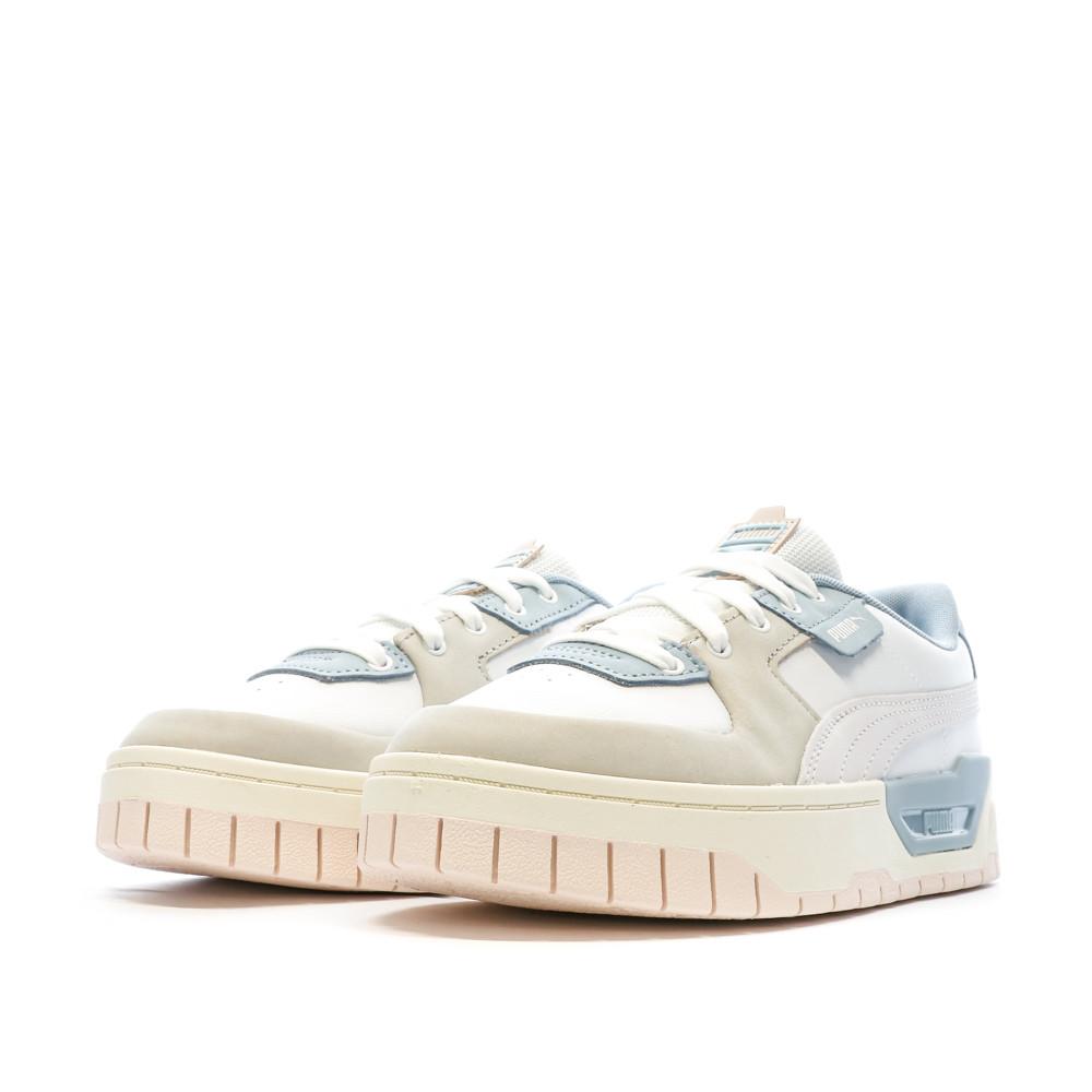 Baskets Blanches/Bleu Femme Puma Cali Dream vue 6
