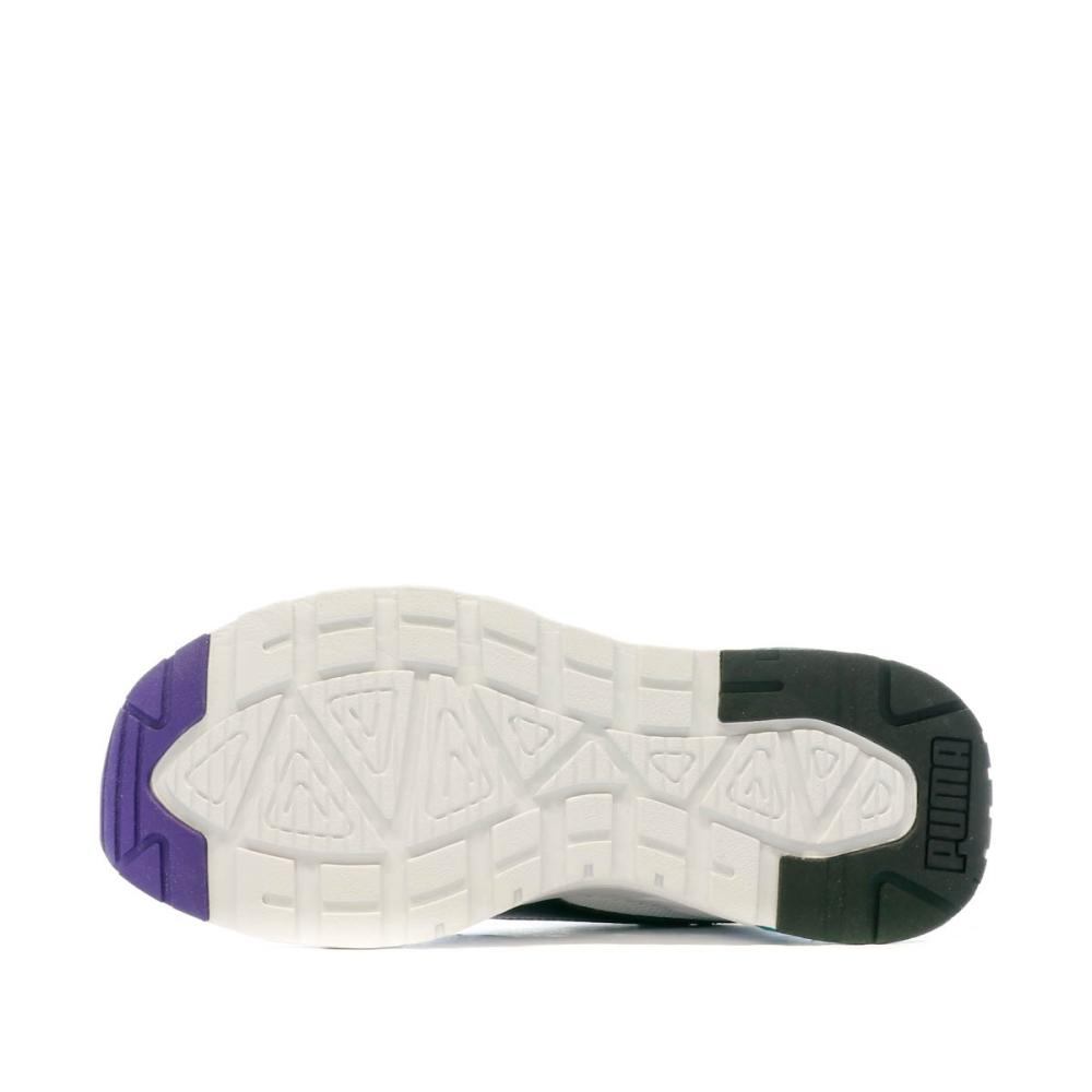 Baskets Blanches/Violettes Homme Puma Trinity Lite vue 5