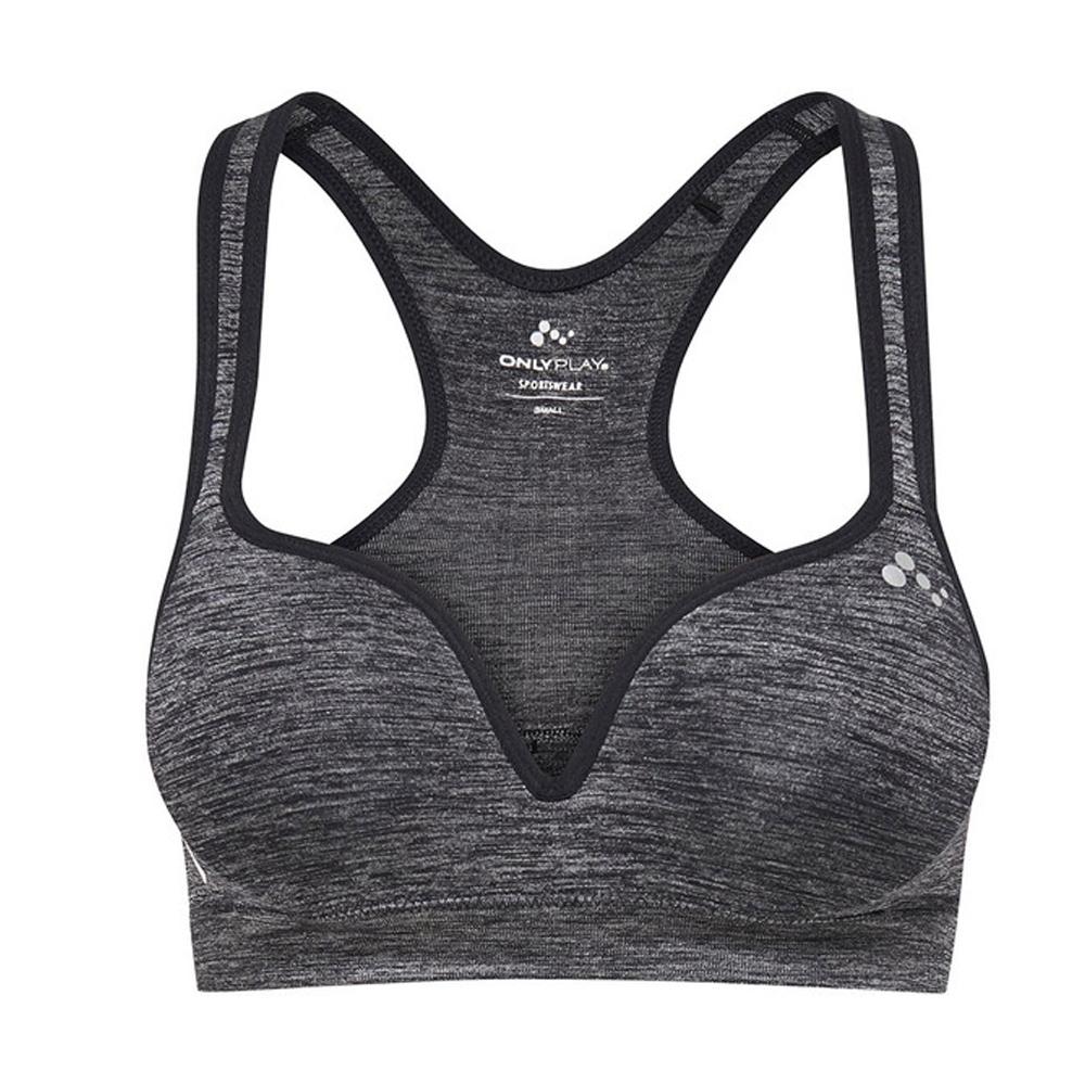 Brassière Noire/Grise Femme Only Martine pas cher