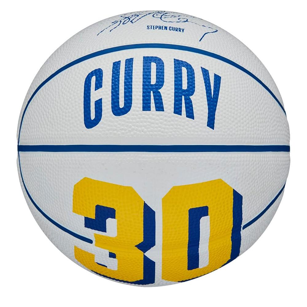 Ballon de Basketball Blanc Wilson Curry pas cher