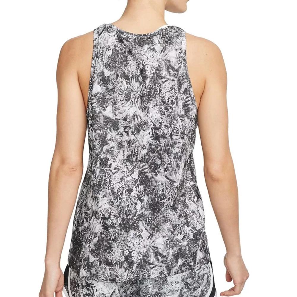 Débardeur Blanc/Gris Femme Nike Tank vue 2