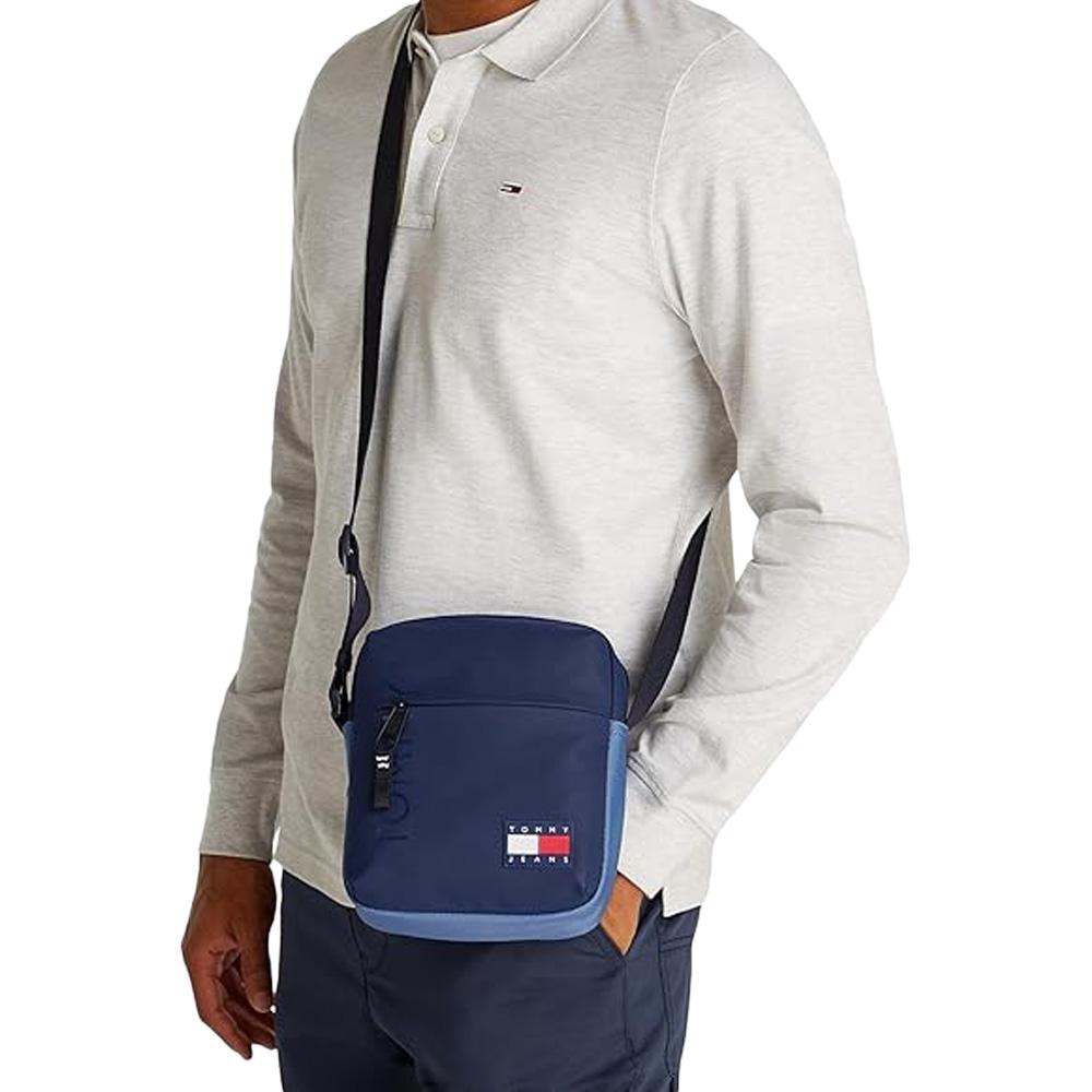 Sacoche Marine Homme Tommy Hilfiger Reporter vue 3