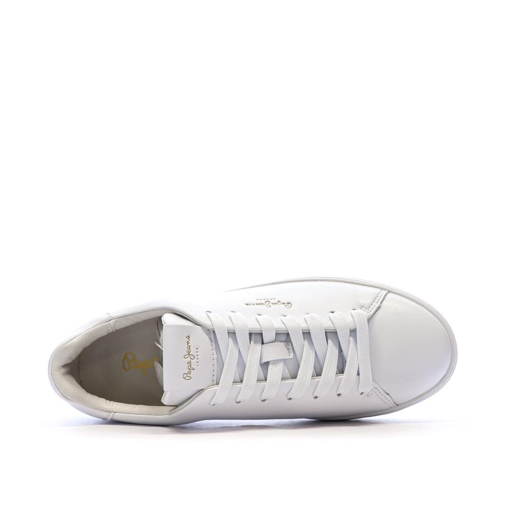 Baskets Blanches Femme Pepe jeans Camden Classic vue 4