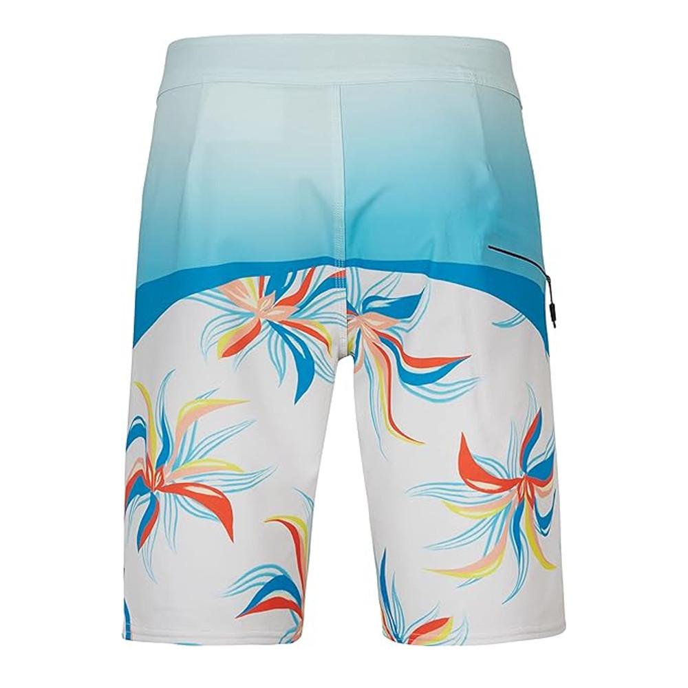 Short de bain Blanc/Bleu Homme O'Neill Hyperfreak vue 2
