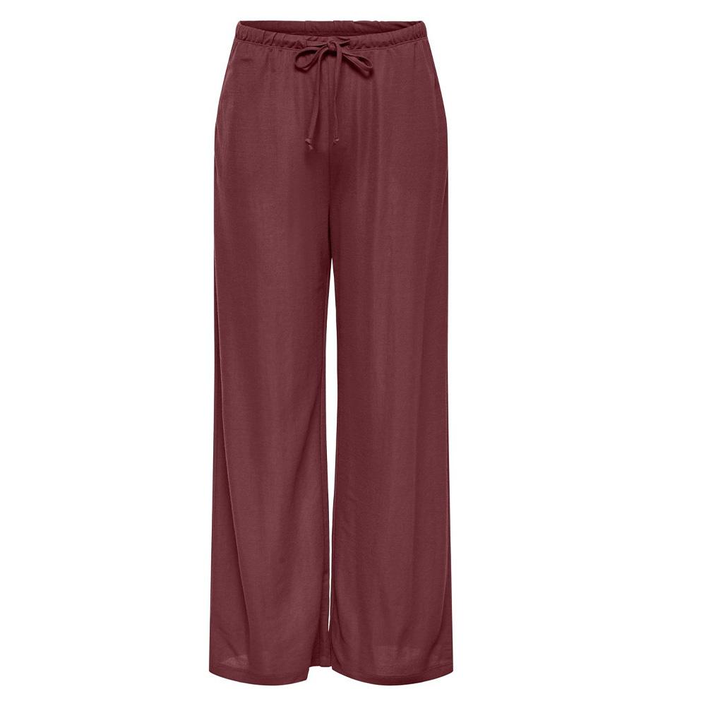 Pantalon fluide Rouge Femme JDY Leslie pas cher