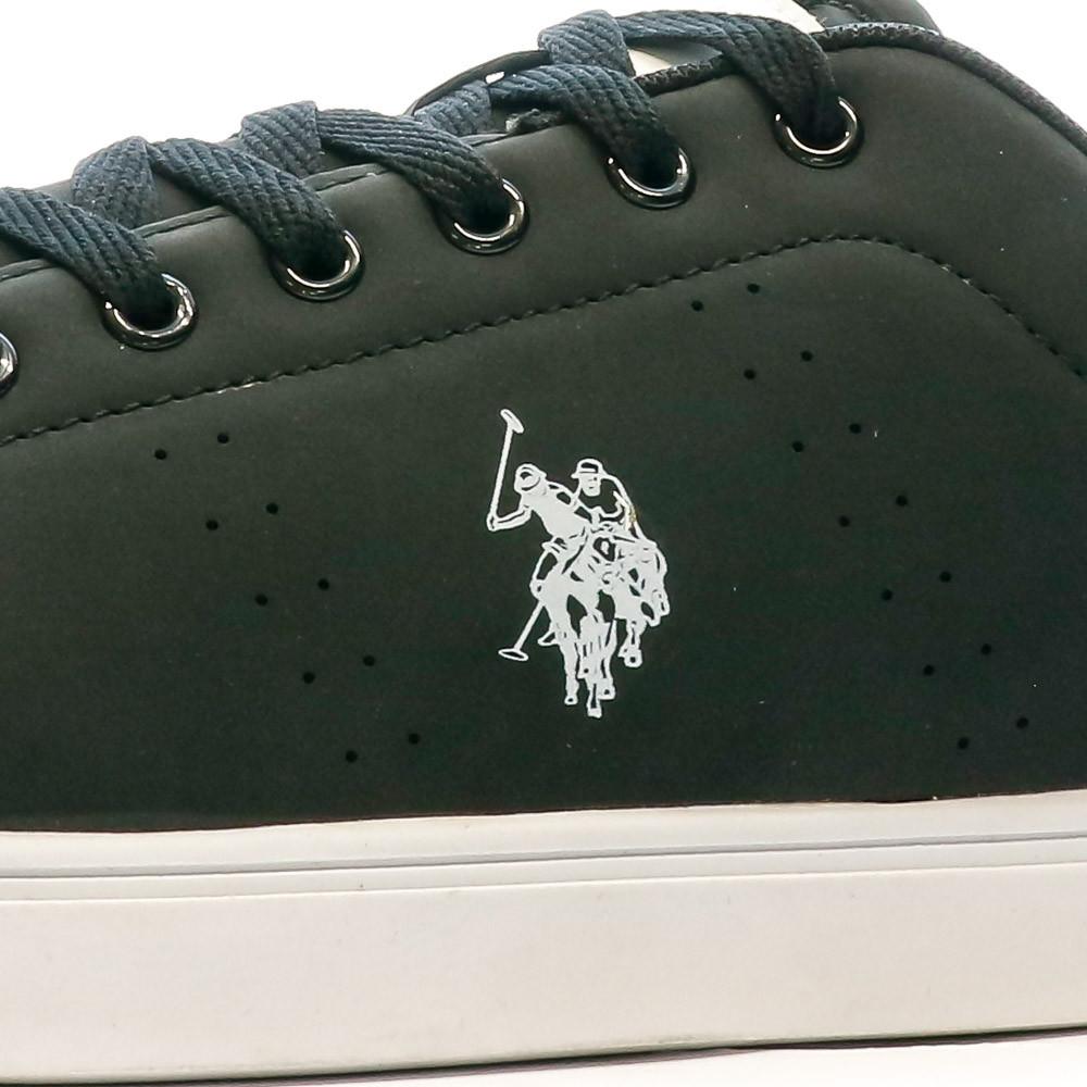 Baskets Noir Homme US Polo ASSN Leelo vue 7