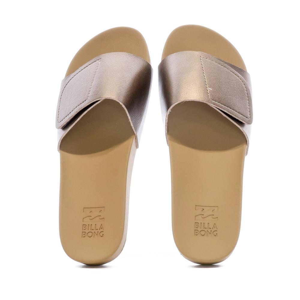 Claquettes Cuivré Femme Billabong Coronado vue 3