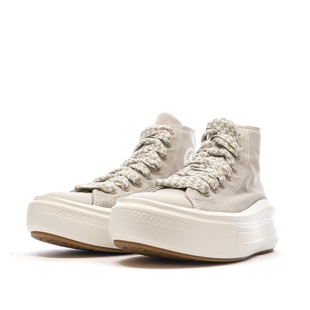 Baskets Grises Femme Converse All Star Move vue 6