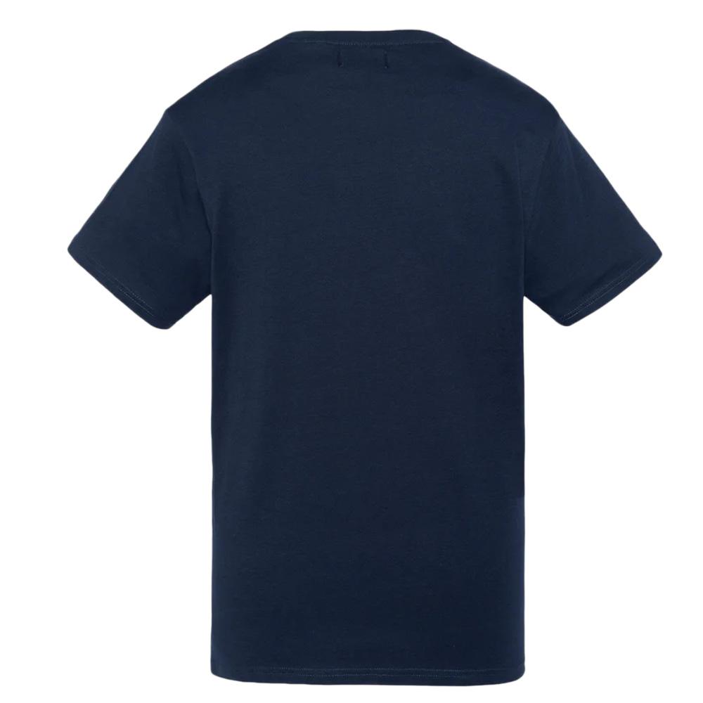 T-shirt brodé marine homme Schott NYC vue 2