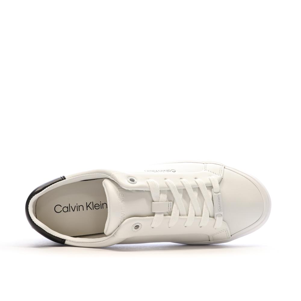 Baskets Blanches Femme Calvin Klein Jeans Vulcanized vue 4