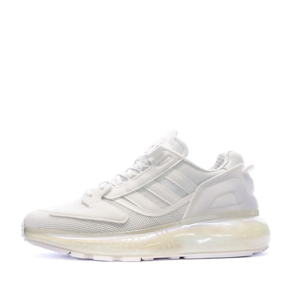 Baskets Blanches Femme Adidas Zx 5k Boost pas cher