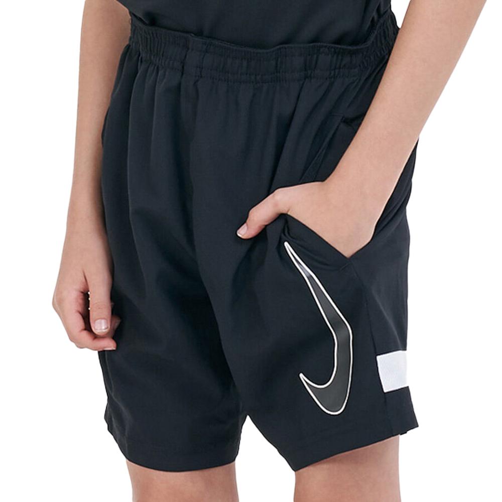 Short Noir Garçon Nike Df Acd pas cher
