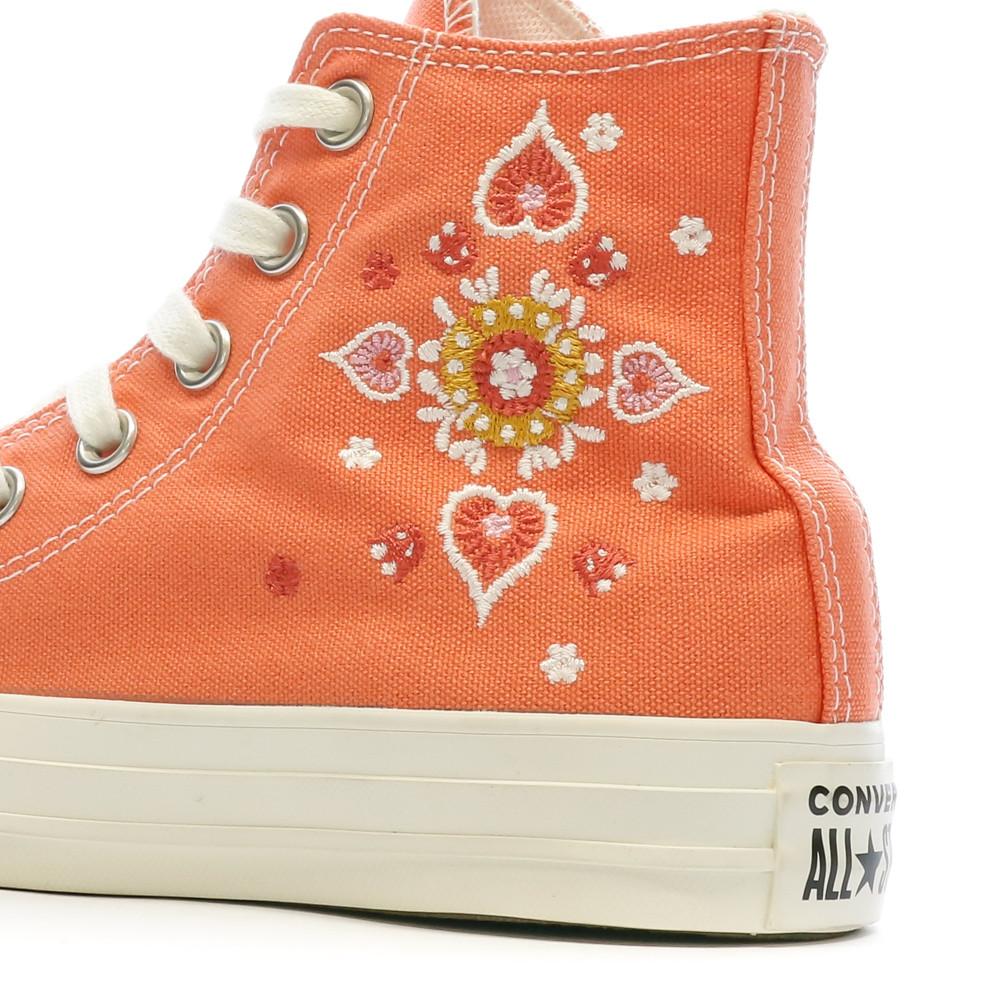Baskets Corail Femme Converse Bright Madder vue 7