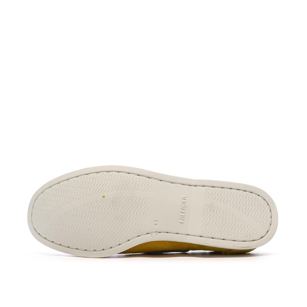 Chaussures Bateau Jaune Homme Tommy Hilfiger Classic Suede vue 5