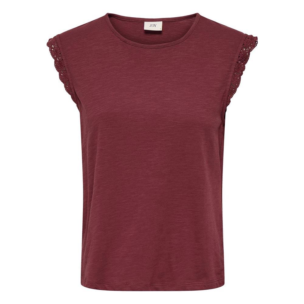 T-Shirt Rouge Femme JDY Salva vue 2