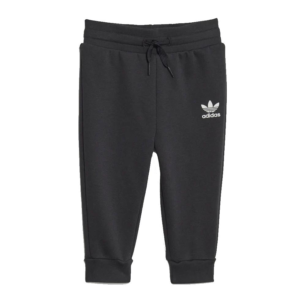 Ensemble survêtement Noir Garçon Adidas Hoodie Set vue 2