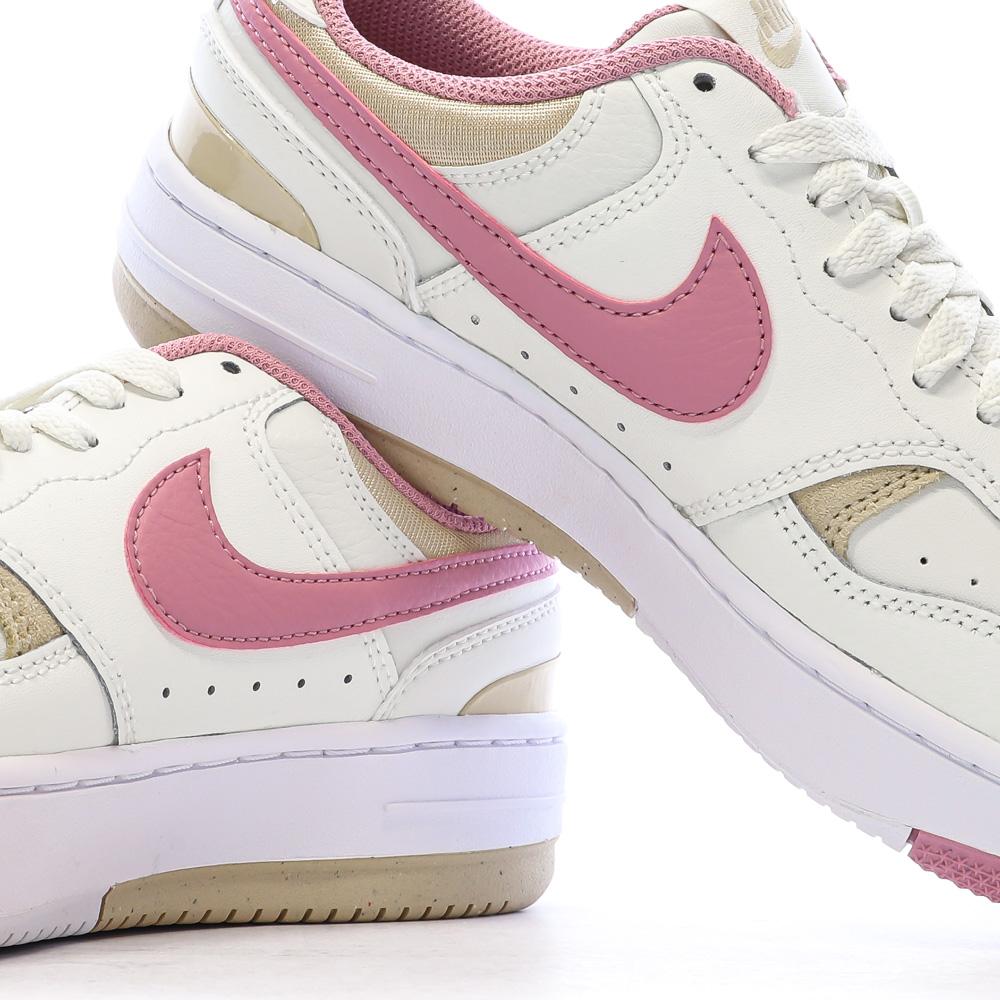 Baskets Ecru/Rose Femme Nike Gamma vue 7