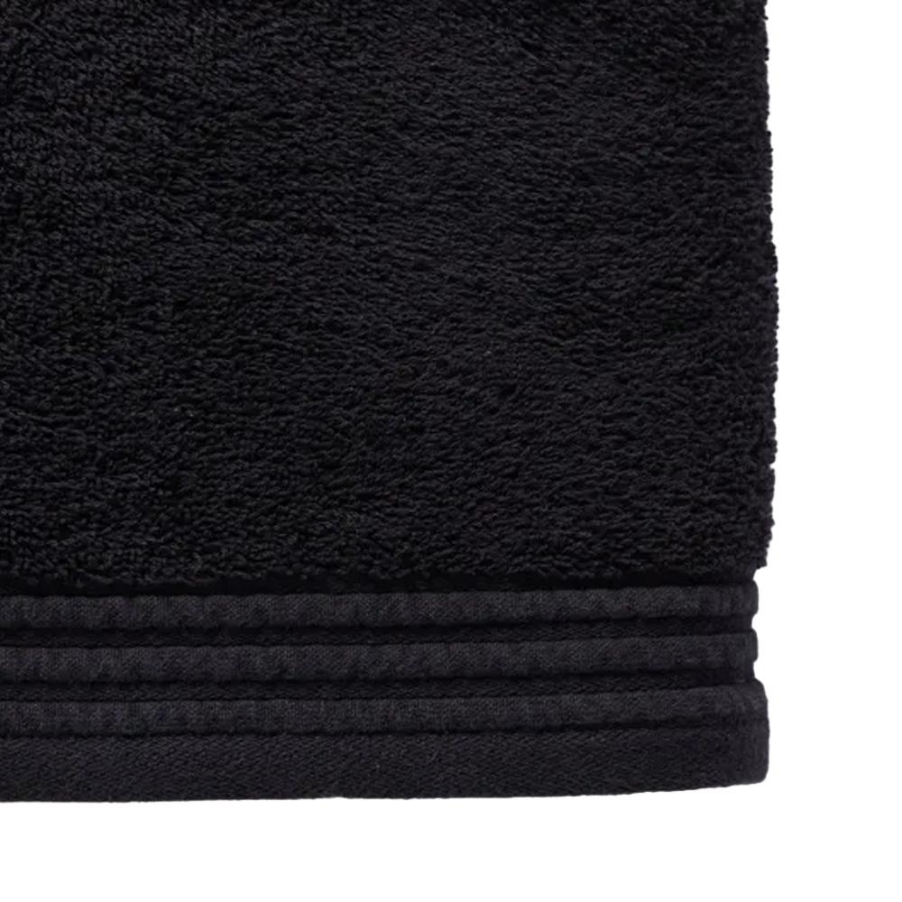 Serviette Noir Utility 65x130 vue 2