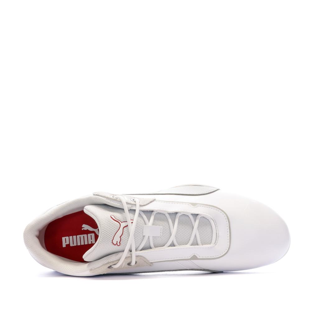 Baskets Blanches Homme Puma Ferrari Machina vue 5