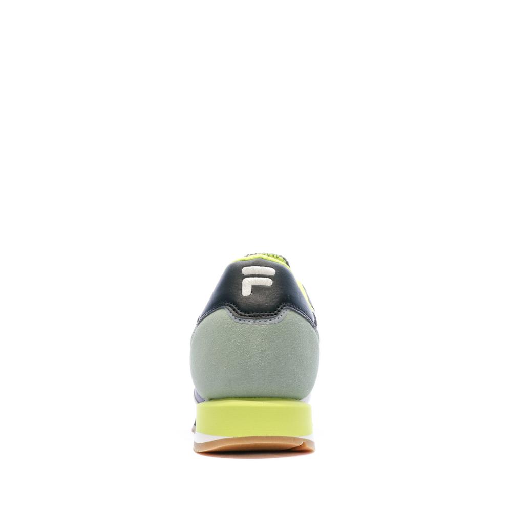 Baskets Gris/jaune fluo Homme Fila Retronique 22 vue 3