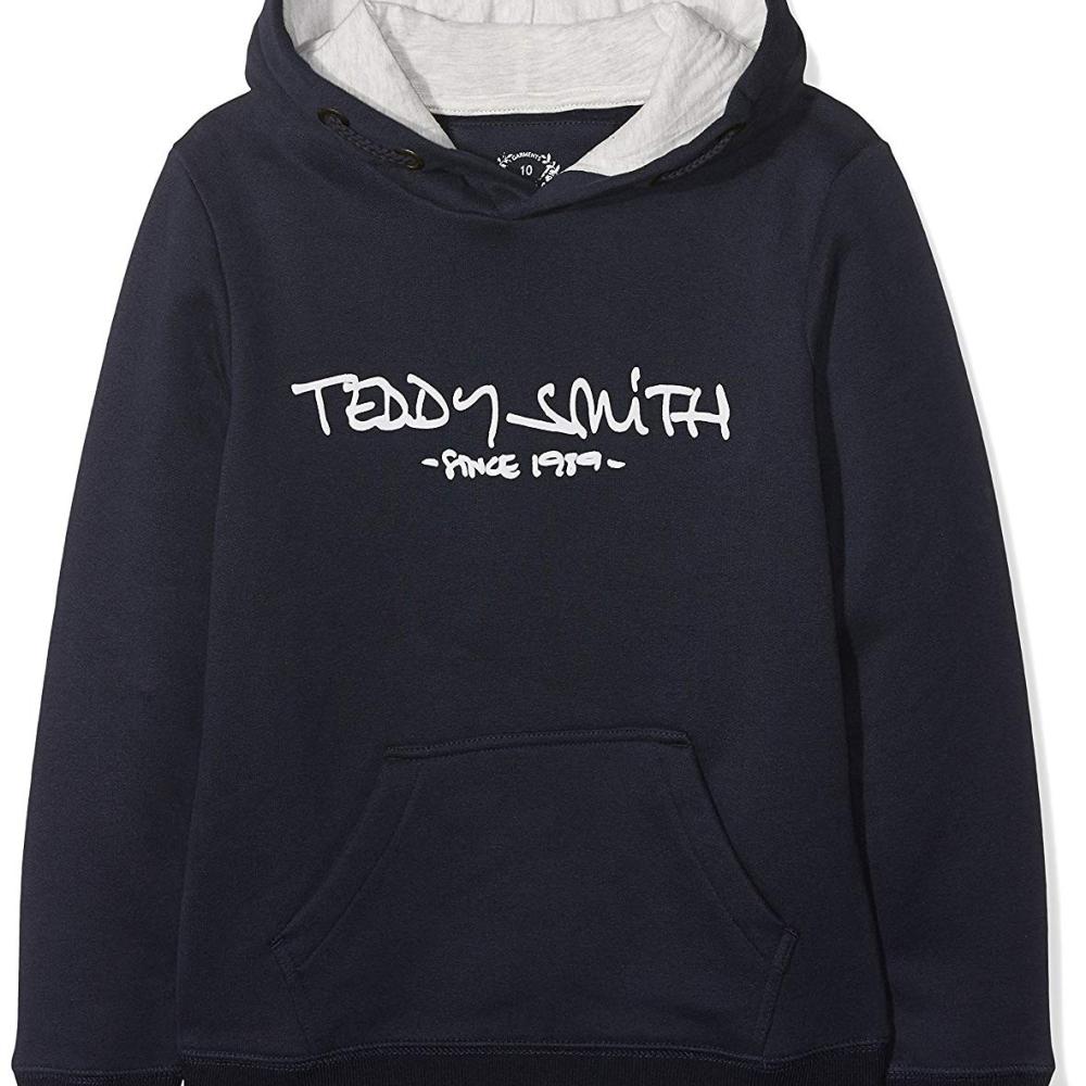 Sweat Bleu Foncé Garçon Teddy Smith Siclass pas cher