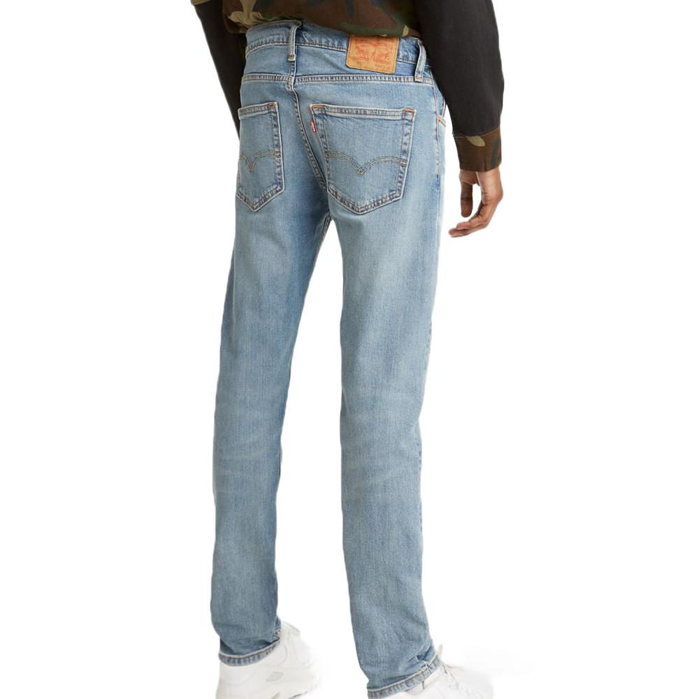 Jean Slim Taper Bleu Clair Homme Levi's 512 vue 2