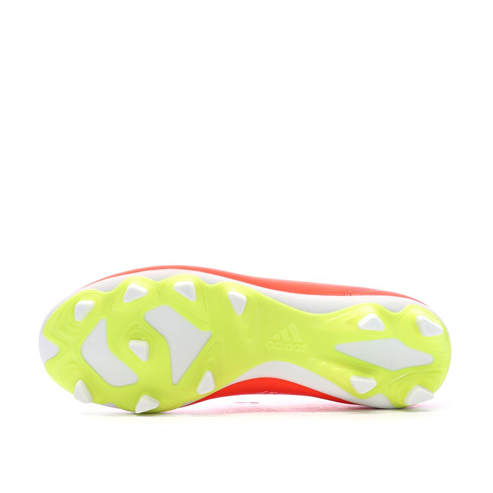 Chaussures de Foot Orange Junior Adidas X Crazyfast Club FxG vue 5