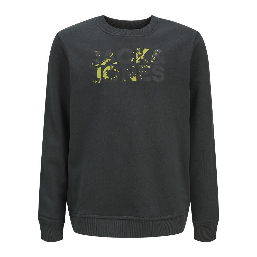 Sweat Vert Foncé Garçon Jack & Jones Splash pas cher