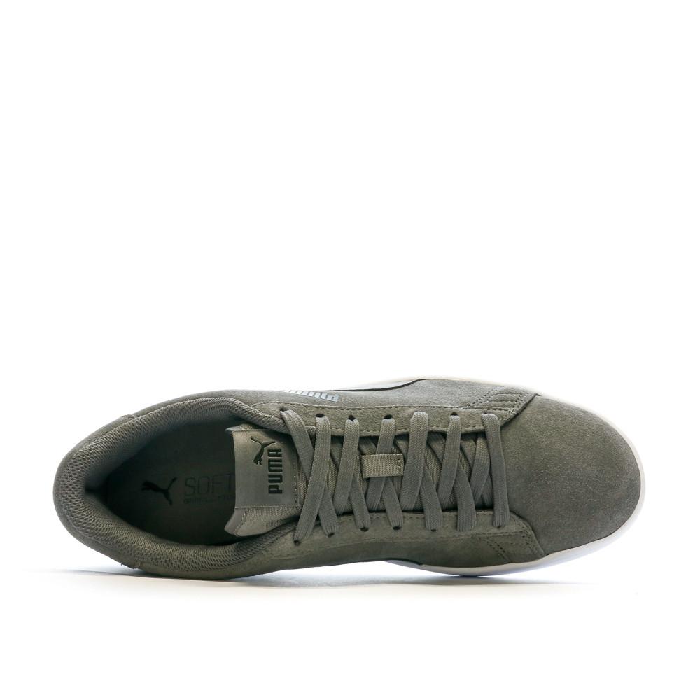 Baskets Grises Homme Puma Smash v2 vue 4