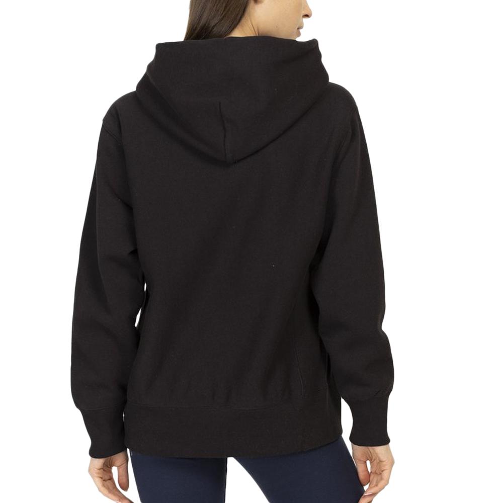 Sweat Noir Femme Champion Reverse vue 2