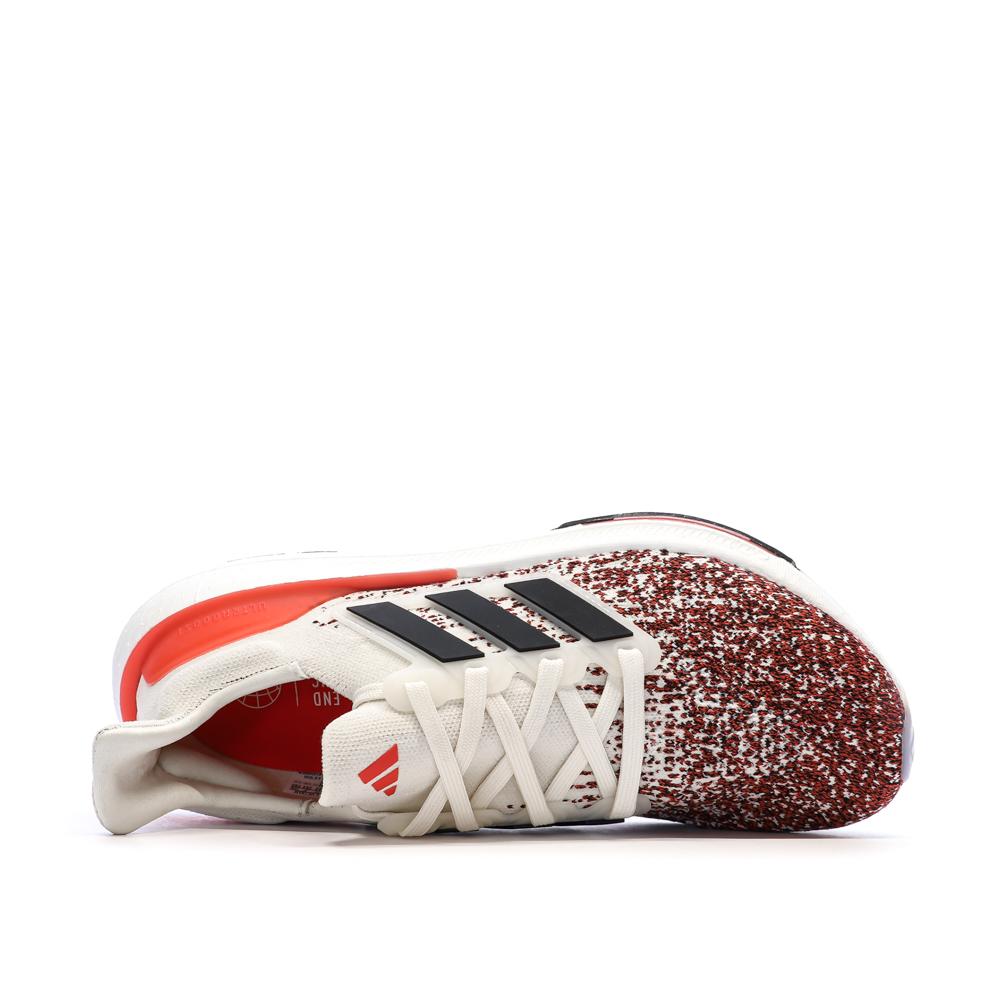 Chaussures de running Rouge/Blanc Homme Adidas Ultraboost vue 4