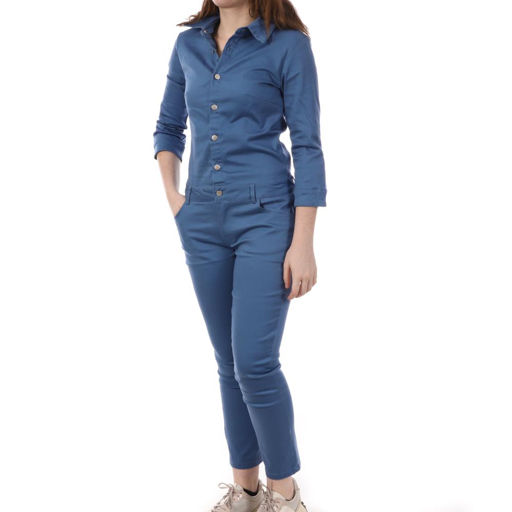 Combinaison Bleu Femme Vila Barkan pas cher