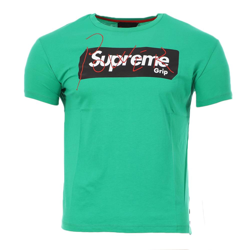 T-shirt Vert Homme Supreme Grip Altaria pas cher