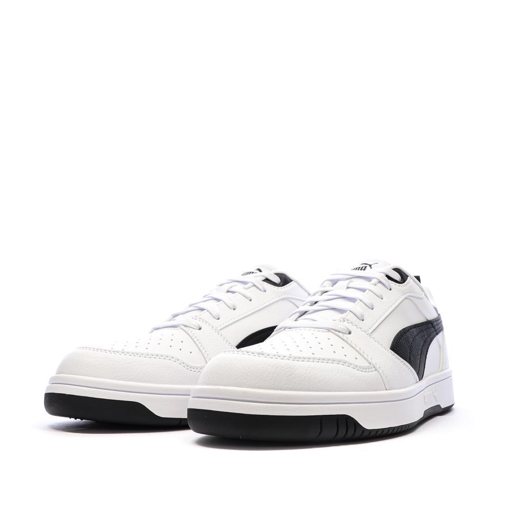 Baskets Blanc/Noir Femme Puma Rebound V6 Low vue 6