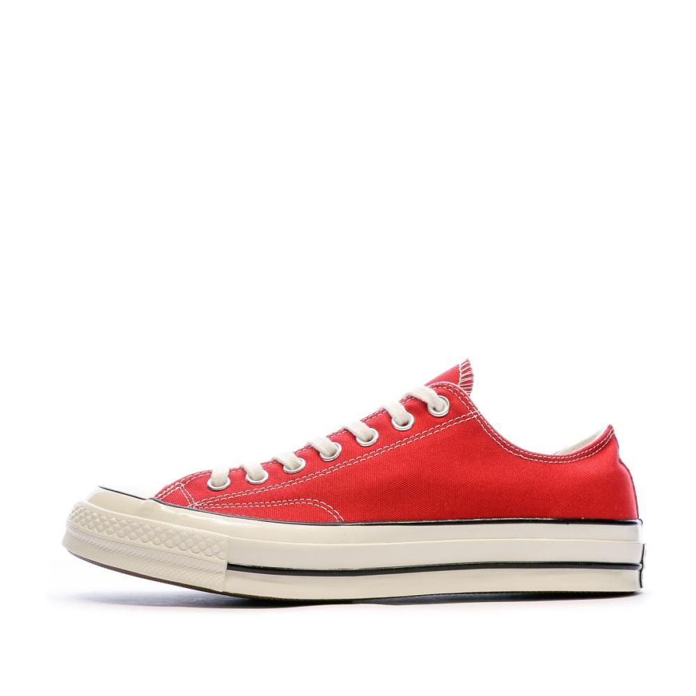Baskets Rouges Mixte Converse Chuck 70 OX Enamel pas cher