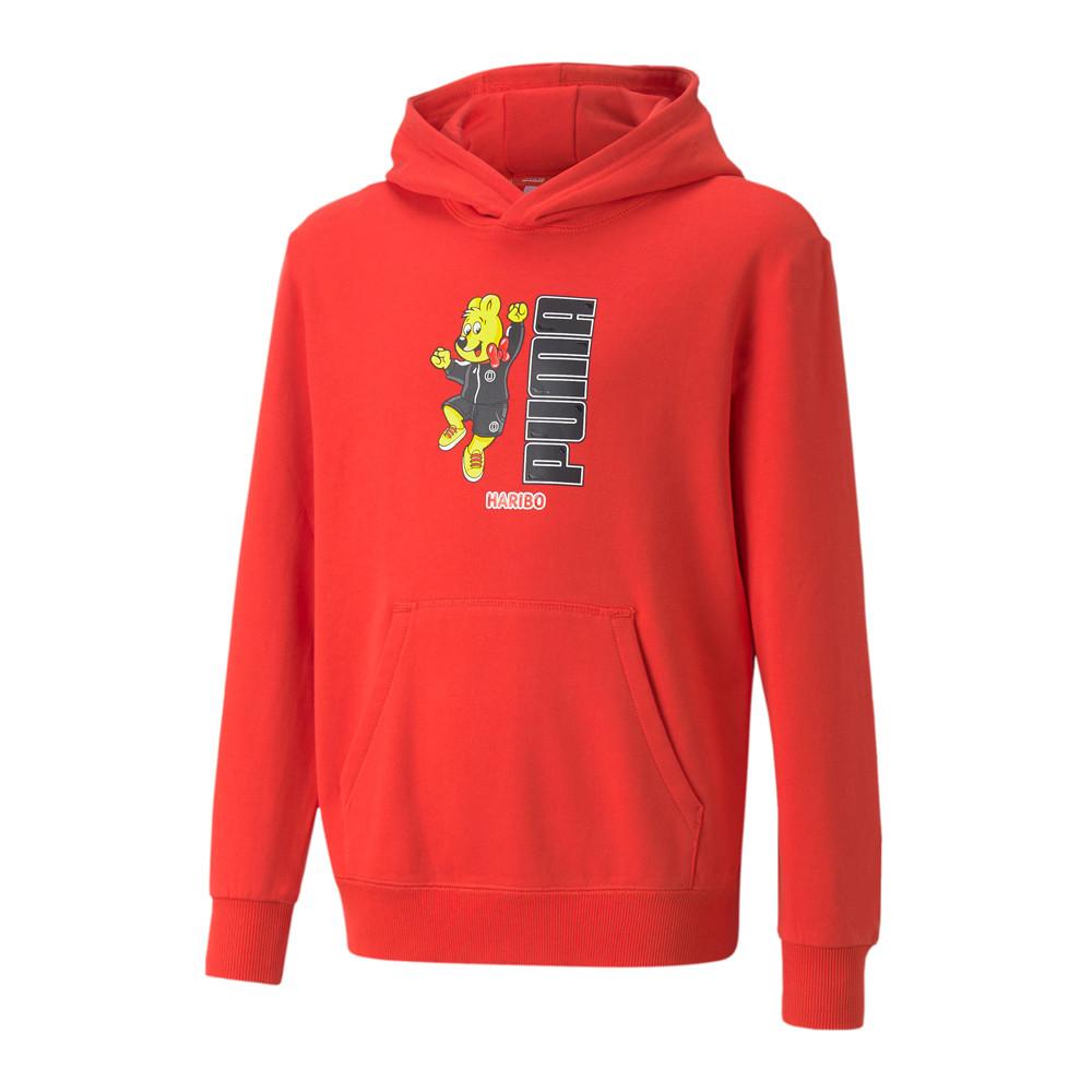 Sweat à capuche Rouge Enfant Puma x Haribo pas cher