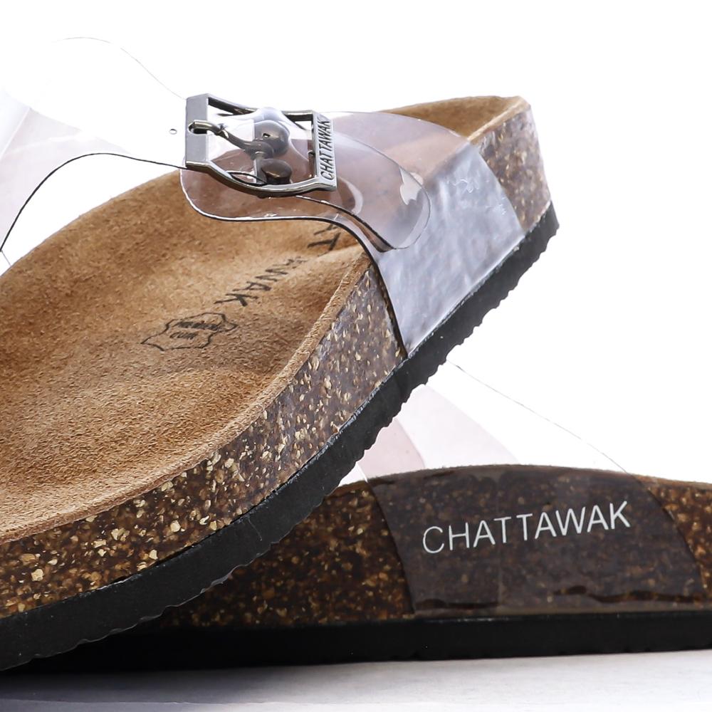 Sandales Transparente/Noir Femme Chattawak Summer vue 7