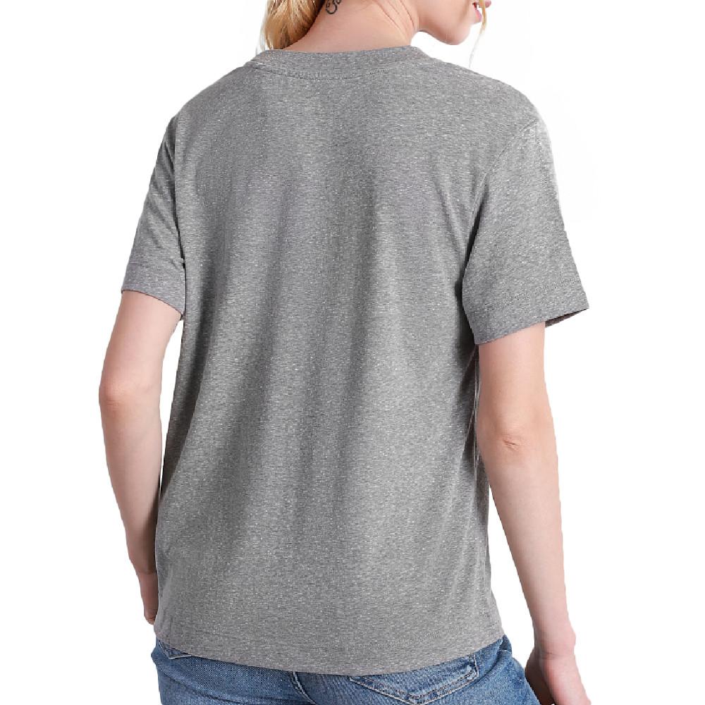 T-shirt Gris Femme Vans Boxy vue 2