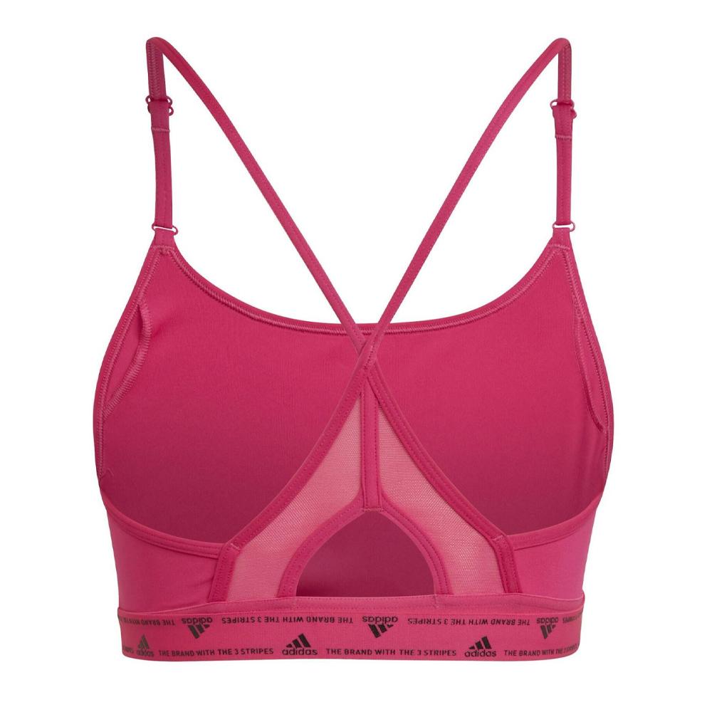 Brassière Rose Femme Adidas HK2208 vue 2