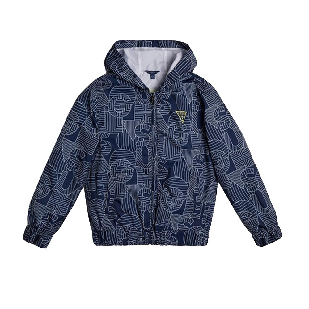 Veste Marine Garcon Guess Hooded