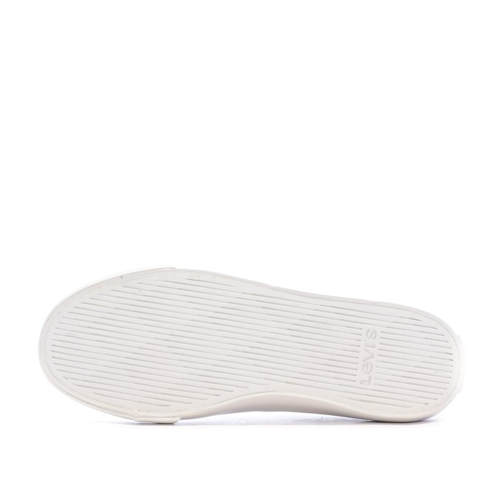 Baskets Blanche Femme Levi's Square Low S Off White vue 5