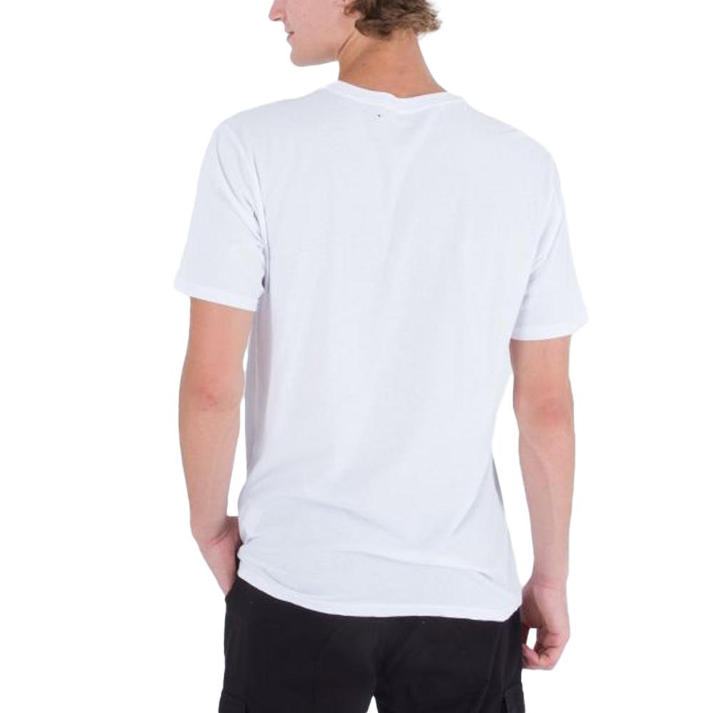T-shirt Blanc Homme Hurley Oao vue 3