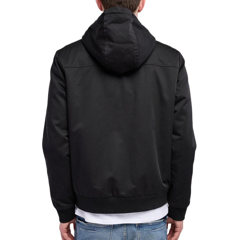 Veste Noire Homme Teddy Smith Sanson vue 2