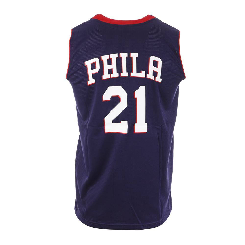 Philadelphia Maillot de basket Marine Sport zone vue 2